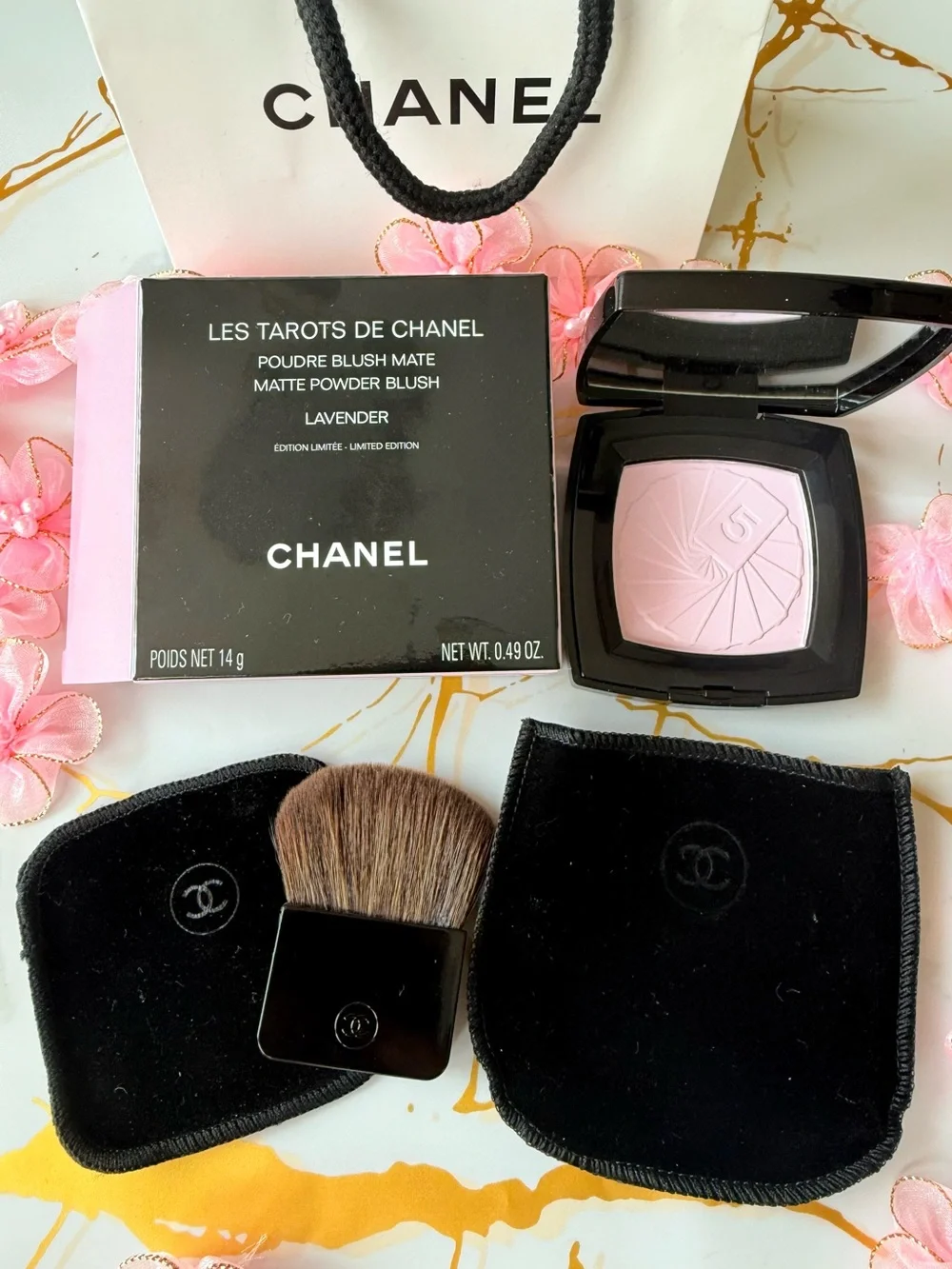 Chanel Lavender Blush New in box with Brush AMAZING Limited Edition